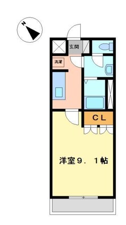 浜の宮駅 徒歩3分 2階の物件間取画像